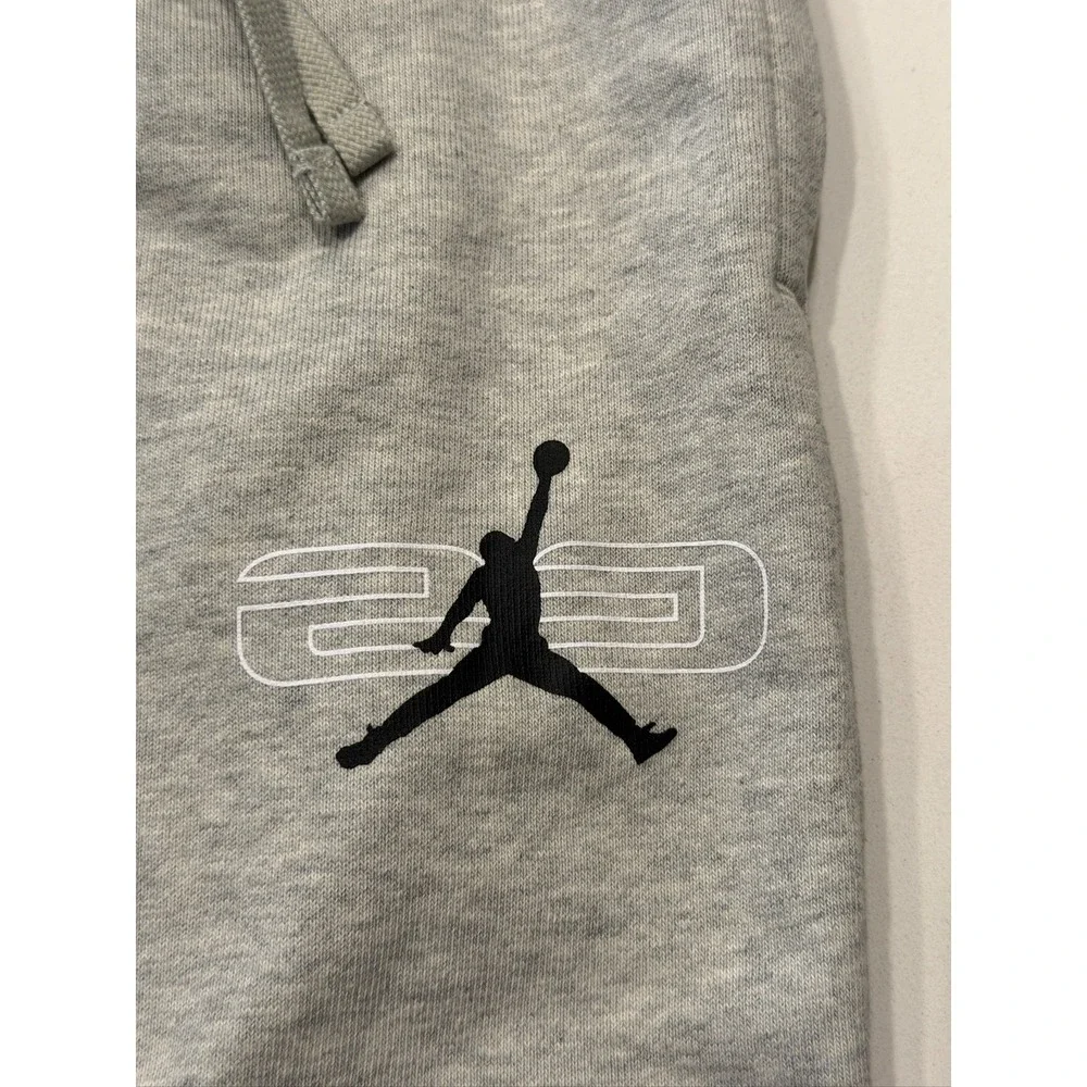 Jordan Sport Crossover Fleece Sweatpants Mens M Grey Dri-FIT Activewear